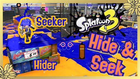 Splatoon Hide Seek But We Re A Low Level Competitive Team Youtube