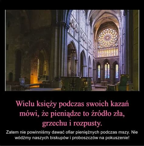 Jan Kot on Twitter Nie wódźcie klechów na pokuszenie dając im