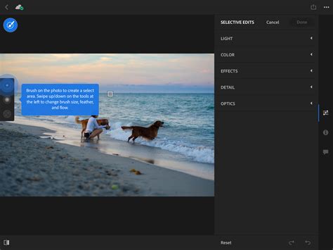 Lightroom Mobile Gets Big Update Adjustment Brush Android Interface