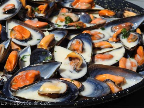 Comment faire cuire des moules à la crème