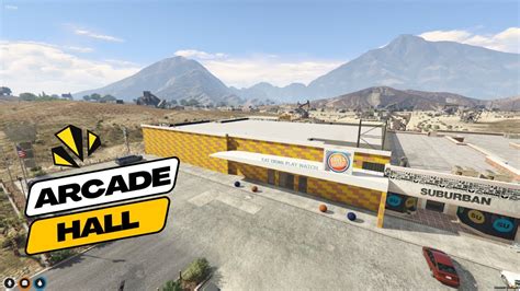 Fivem Arcade Hall Mlo Fivem Map Fivem Mlo Fivem Mods Store Youtube