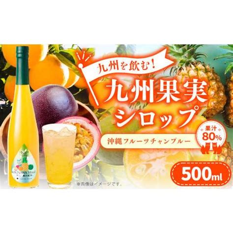 ふるさと納税 果汁飲料 熊本県 水俣市 九州を飲む 九州果実 シロップ 沖縄フルーツチャンプルー 果物 フルーツ パインアップル タンカン シークァーサー パッ 5789428