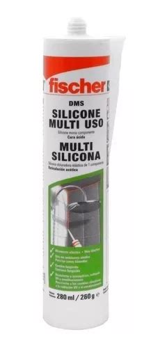 Sellador De Silicona Multiuso Fischer Blanco