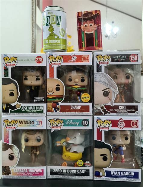 Funko Jose Mari Chan Champ Chase Ciri Barbara Zero In Duck Cart