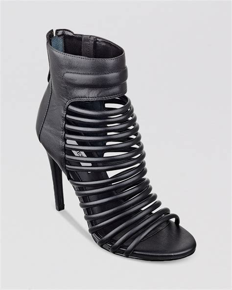 Lyst - Guess Platform Sandals Conny Strappy High Heel in Black