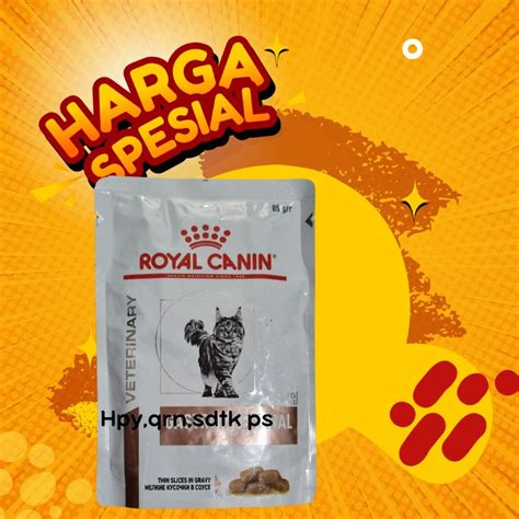 Jual Royal Canin Gastro Intestinal Gram Pouch Obat Diare Kucing