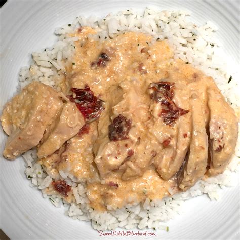 Slow Cooker Creamy Chipotle Chicken Sweet Little Bluebird