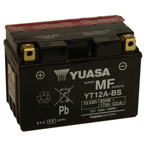 Akumulátor Yuasa YT12A BS 12V 10Ah 175A Autobatérie pre nákladné a