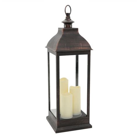 Giant Copper Battery Lantern Smart Garden Products