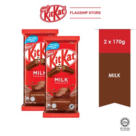 Kit Kat Milk Chocolate Block 170g X 2pcs