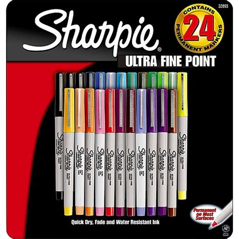 Sharpie® Color Burst Ultra Fine Point Permanent Markers Assorted 24