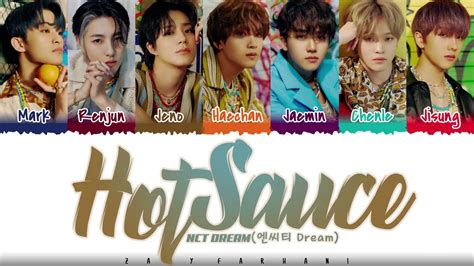 Nct Dream Hot Sauce 맛 Lyrics Color Codedhanromeng Youtube