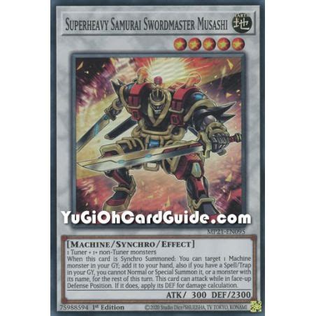 Superheavy Samurai Swordmaster Musashi Super Rare