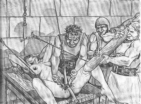 Horrific And Terrible Vintage Bdsm Drawings Porn Pictures Xxx Photos