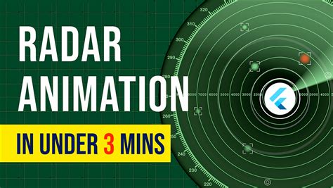 Simple Radar Signal Animation In Flutter Flutterx