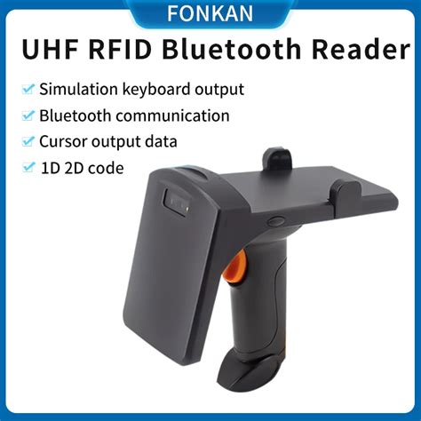 Fonkan Portable Uhf Rfid Keyboard Emulator Usb Bluetooth Rfid Tag