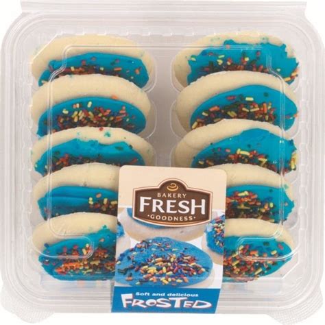 Blue Frosted Sugar Cookies Kroger