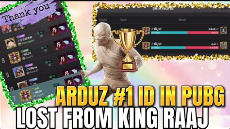 The Shocking Fall Of Arduzai 1 Id In Pubgpubgraajgamingyt Youtube