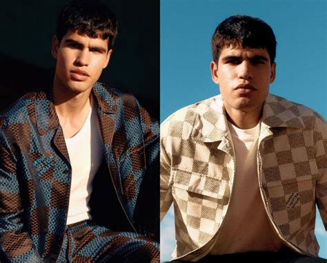 Carlos Alcaraz Looks Stylish While Posing For The Springsummer 2024