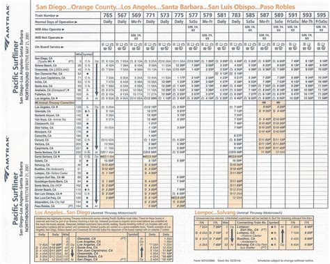 Amtrak Pacific Surfliner Timetable May Mpar Flickr