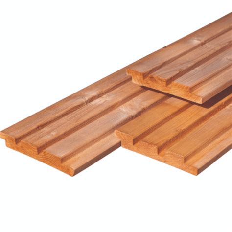 Red Class Wood Triple Profiel Geschaafd Cm X Cm X Cm