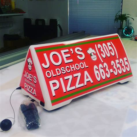 Sign Shop Miami Miami Delivery Vehicle Topper Magnets