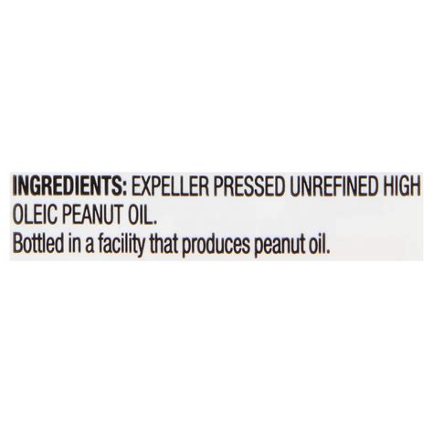 Spectrum Naturals Unrefined Peanut Oil 16 Fl Oz