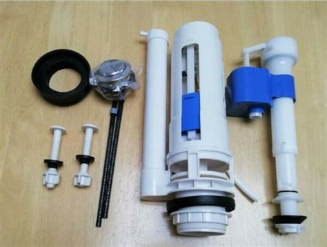 Dual Toilet Flush Valve Push Button Syphon Kit Top Mount Cistern Replacement Uk Stock Sale