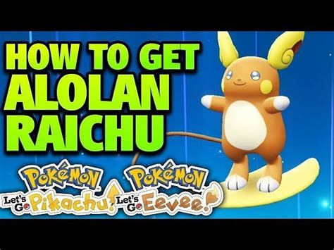 Alolan Raichu in Pokemon Scarlet and Violet: How to get, base stats ...