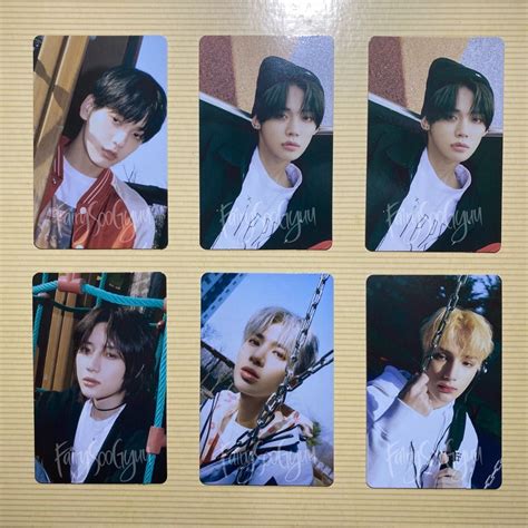 TXT The Chaos Chapter Freeze Official Photocard Weverse POB With