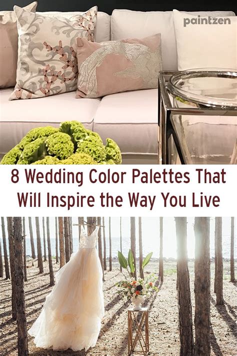 8 Wedding Color Palettes That Will Inspire the Way You Live