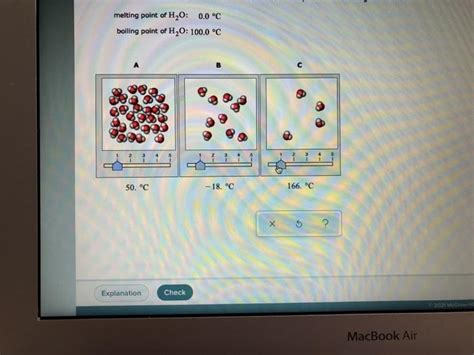 Solved O Matter Distinguishing Solid Liquid And Gas Phases