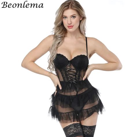 Bustier Femme Corset En Dentelle Transparente Pour Femmes Lingerie Sexy Demi Tasse Bustier