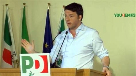 Legge Elettorale Renzi Alla Minoranza Comprendo Ragioni Di Chi