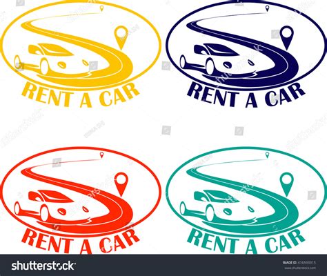 Rent Car Logo Vector Car Rentals Vectores En Stock 416593315 - Shutterstock