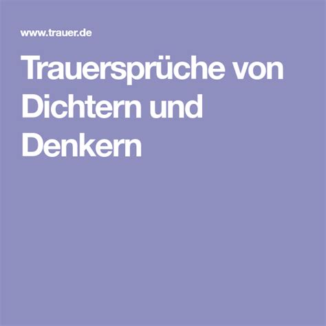 Trauersprüche von Dichtern und Denkern Rainer Maria Rilke Johann