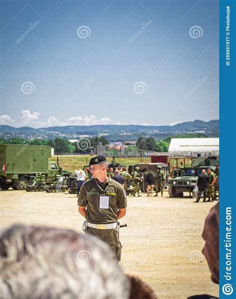 28.06.2021. Kragujevac, Serbia. Military Parade in the Park Editorial ...