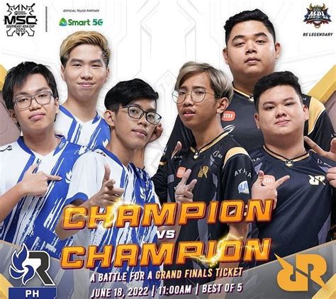 Link Live Streaming Rsg Ph Vs Rrq Hoshi Dan Falcon Esports Vs Omega Dan