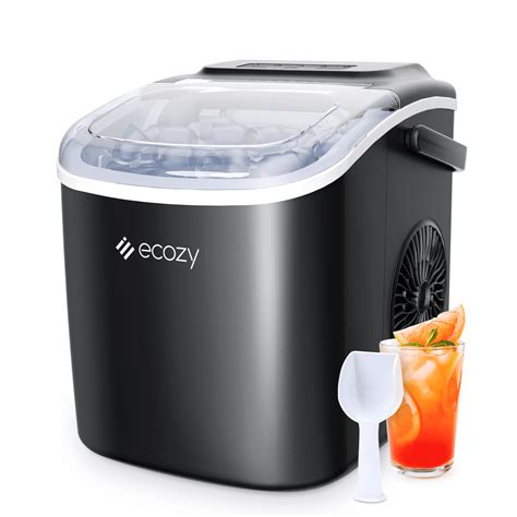 Ecozy Portable Ice Maker Countertop Cubes Ready In Mins Walmart