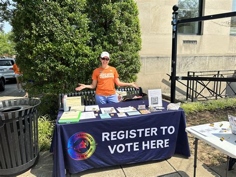 Dr Katrina Green MD On Twitter Registering Voters This Morning