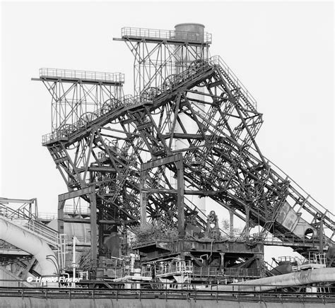 Mine head, Hüttenwerk Usines Gustave Boël, Belgium Industrial Facade, Industrial Architecture ...