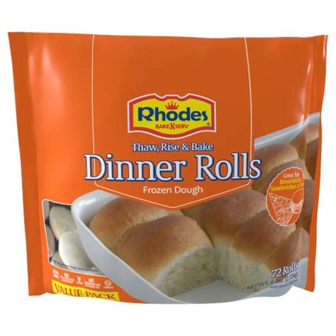 Rhodes Frozen Dinner Rolls Value Pack 72 Ct King Soopers