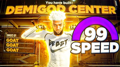 I Found The Best Speed Paint Beast Build In Nba K Current Gen