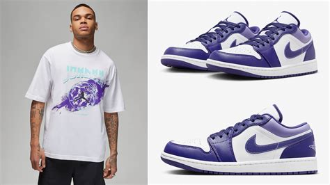 Air Jordan 1 Low Sky J Purple Shirts Clothing Outfits