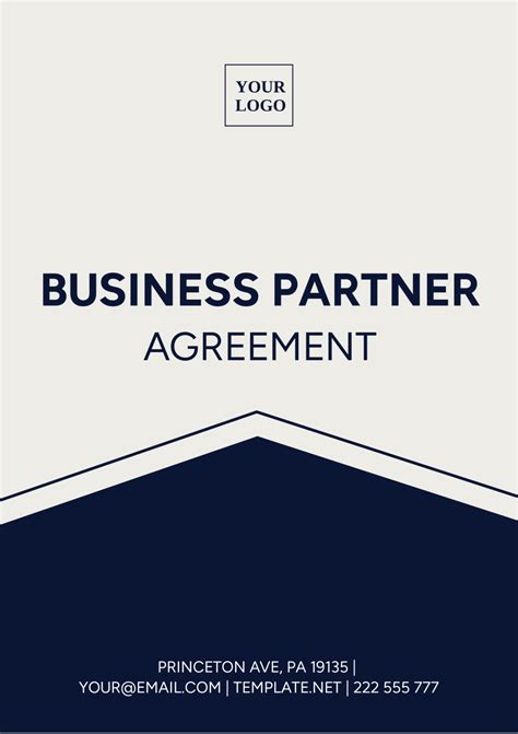 Free Business Partner Agreement Template - Edit Online & Download ...