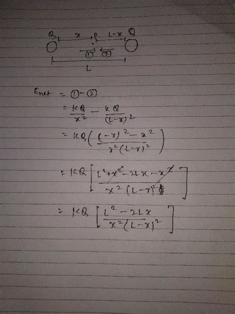 DITUL Two Identical Point Charges Are Placed A Separation Of L Pis A