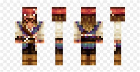 Minecraft Jack Sparrow Skin, HD Png Download - 750x442 (#666159) - PinPng