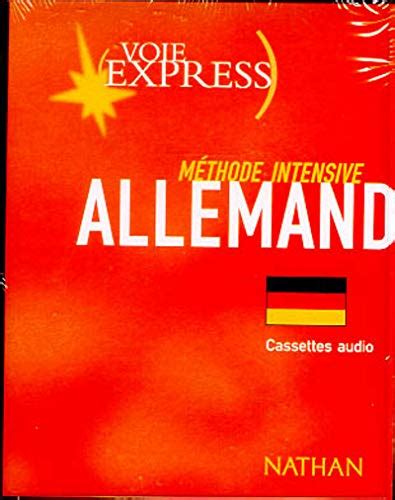 Amazon Fr M Thode Intensive Allemand Cassettes Livres