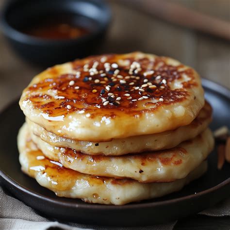 sweet korean pancake hotteok
