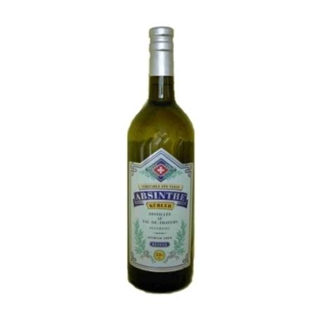 Kubler Absinthe Suisse Les Caves Du Roy Caviste Paris